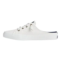 Sperry Women's Crest Vibe Canvas Mules - White