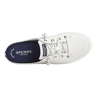 Sperry Women's Crest Vibe Canvas Mules - White