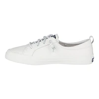 Sperry Women's Crest Vibe Leather Sneakers - White