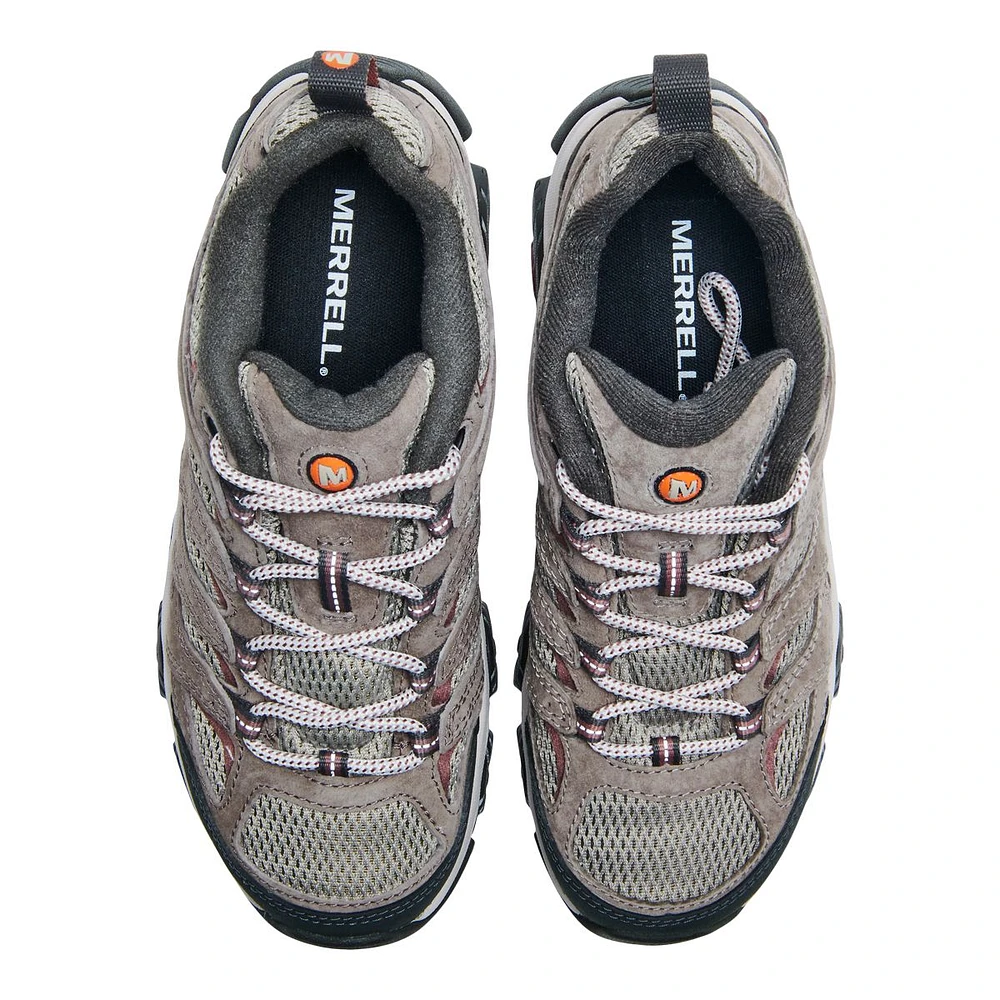 Merrell Women's Moab 3 Waterproof Wide Hiking Shoes