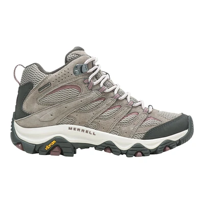 Merrell Women's MOAB 3 Mid Wide Waterproof Hiking Shoes