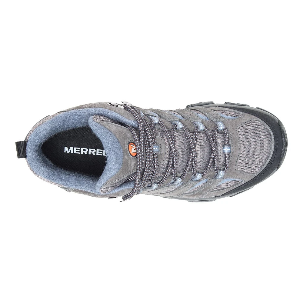 Merrell Women's Moab 3 Mid Waterproof Wide Hiking Shoes