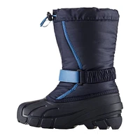 Sorel Kids' Flurry Waterproof Insulated Velcro Winter Boots