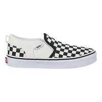 Vans Kids' Pre-School/Grade School Asher Skate Shoes, Sneakers, Girls', Casual, Slip On