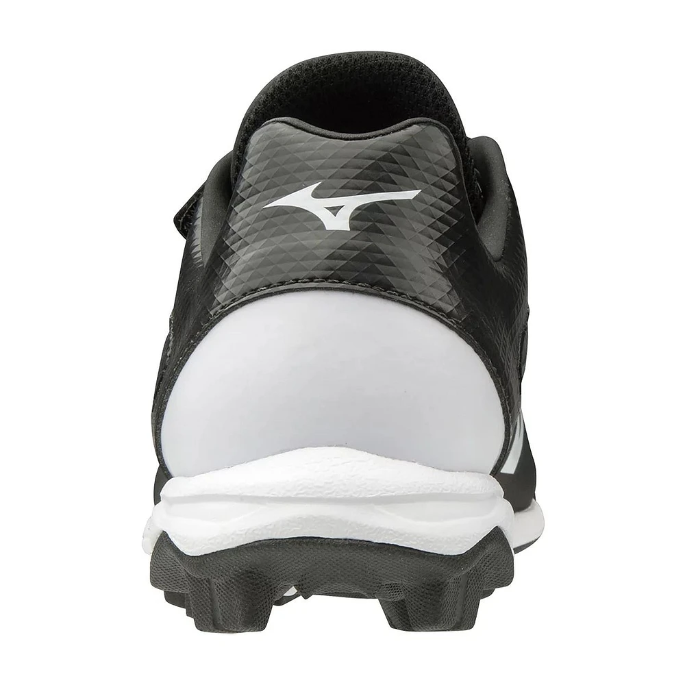 Mizuno Kids' Junior Select Nine Rubber Molded Baseball Shoes/Cleats, Low Top