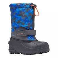 Columbia Kids' Powderbug Forty Print Waterproof Insulated Non-Slip Winter Boots