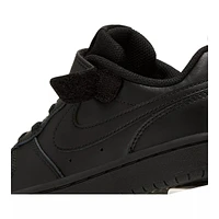 Nike Kids' Pre-School Court Borough 2 Shoes, Boys, Low Top, Basketball, Leather, Velcro