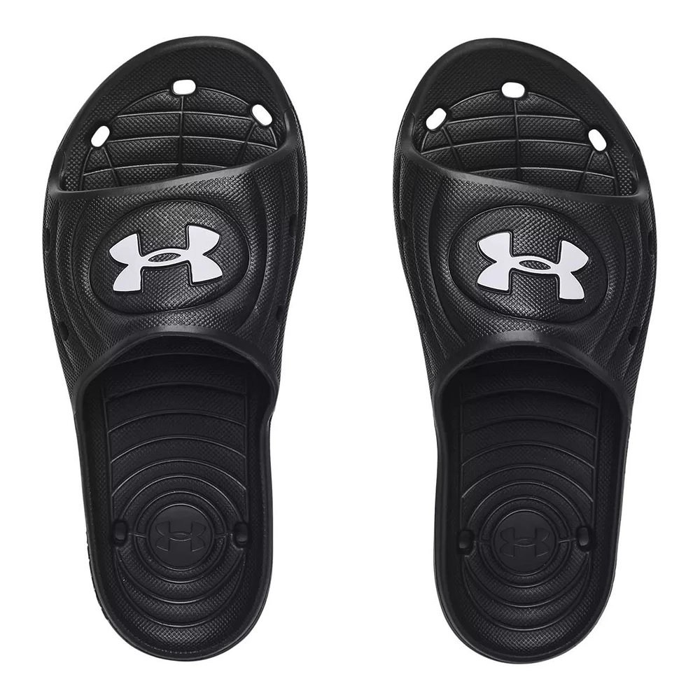 Under Armour Kids' Pre-School/Grade School Locker IV Slides/Sandals, Boys'/Girls'