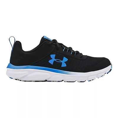 Under Armour Kids' Grade School Assert 8 Sneakers, Boys', Slip On, Running, Leather