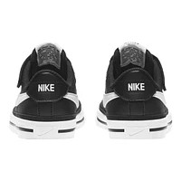 Nike Kids' Pre-School Court Legacy Shoes, Boys, Tennis, Sneakers, Lace, Velcro, Cushioned