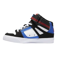 DC Kids' Pre-School/Grade School Pure EV Skate Shoes, Sneakers, Boys', High Top