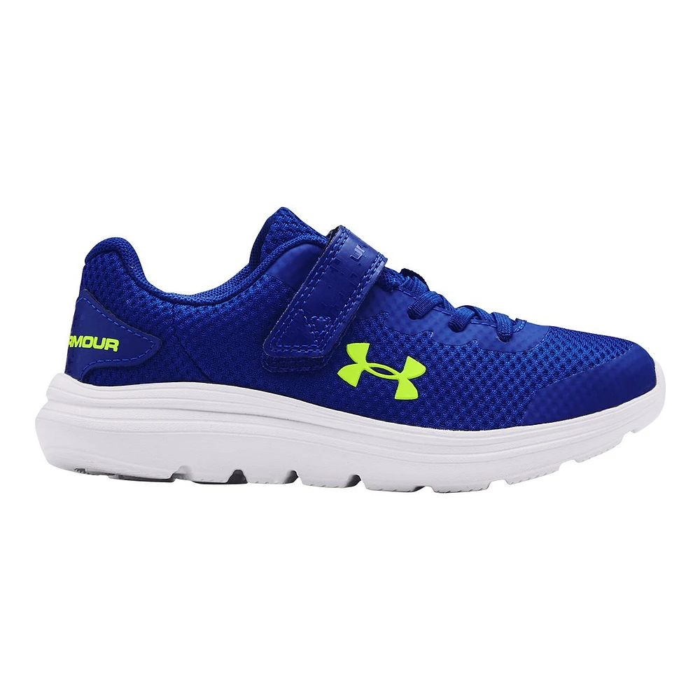 Under Armour Kids' Pre-School Surge 2 AC Sneakers, Boys', Trail, Mesh