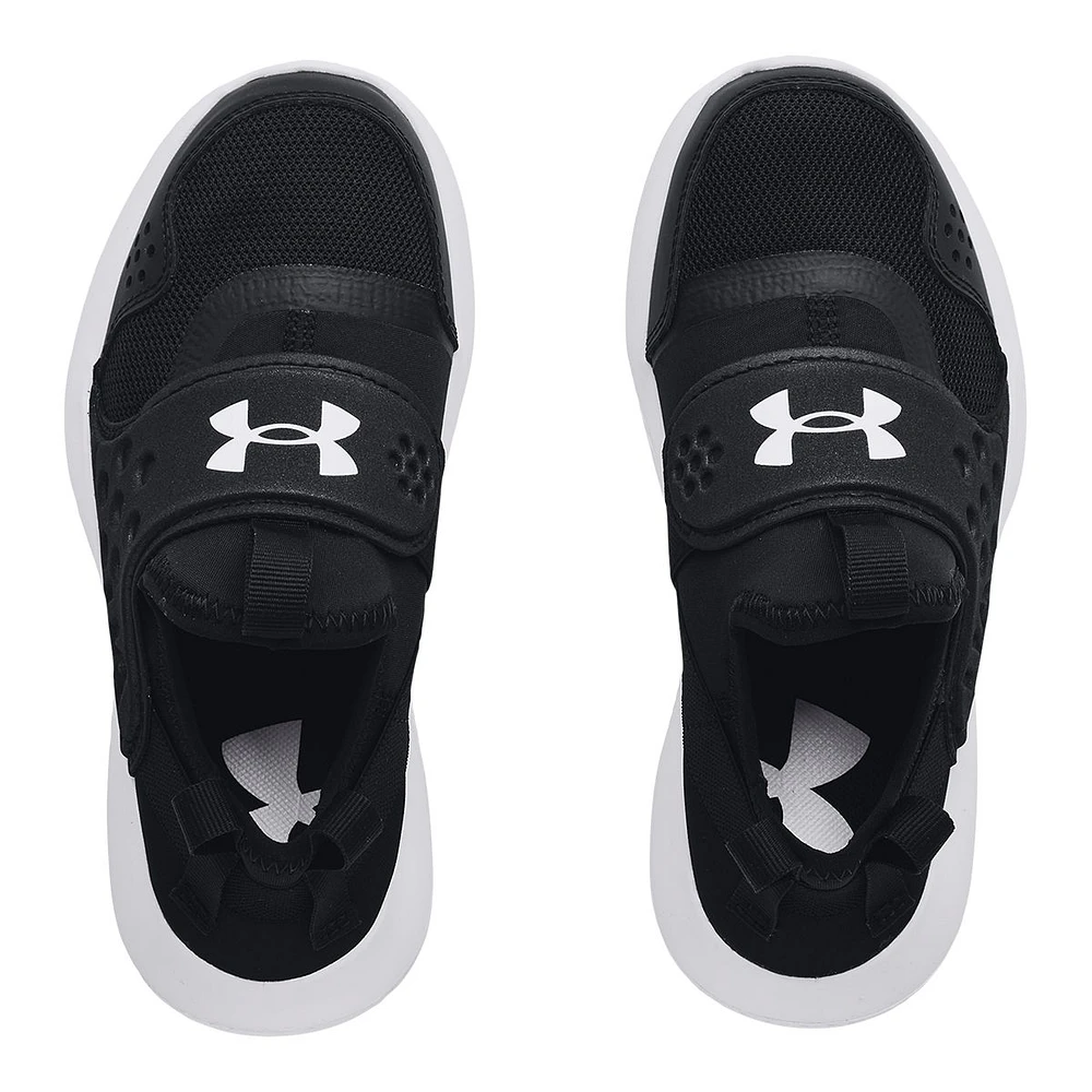 Under Armour Kids' Pre-School Runplay Sneakers, Boys', Slip On, Running