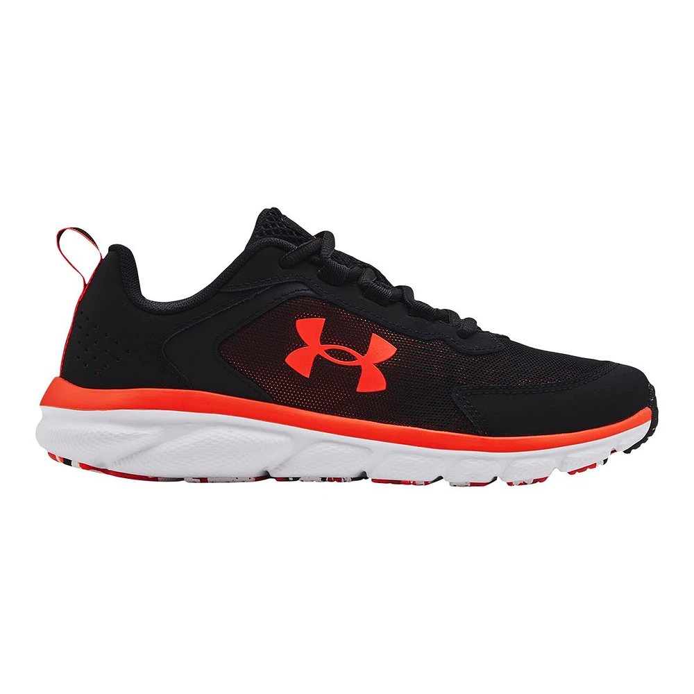 Under Armour Kids' Grade School Assert 9 Sneakers, Boys', Mesh, Cushioned