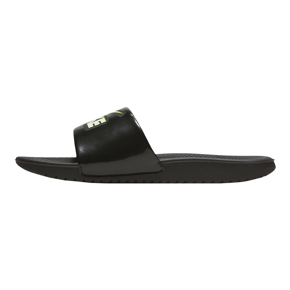 Nike Kids' Pre-School/Grade School Kawa Slides/Sandals, Boys'/Girls', Leather