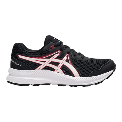 ASICS Kids' Grade School Contend 7 Sneakers, Boys', Trail, Running, Leather