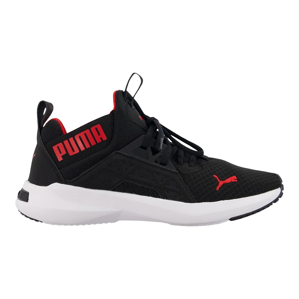 PUMA Kids' Grade School Softride Enzo Shoes, Boys, Low Top, Sneakers, Slip On, Cushioned