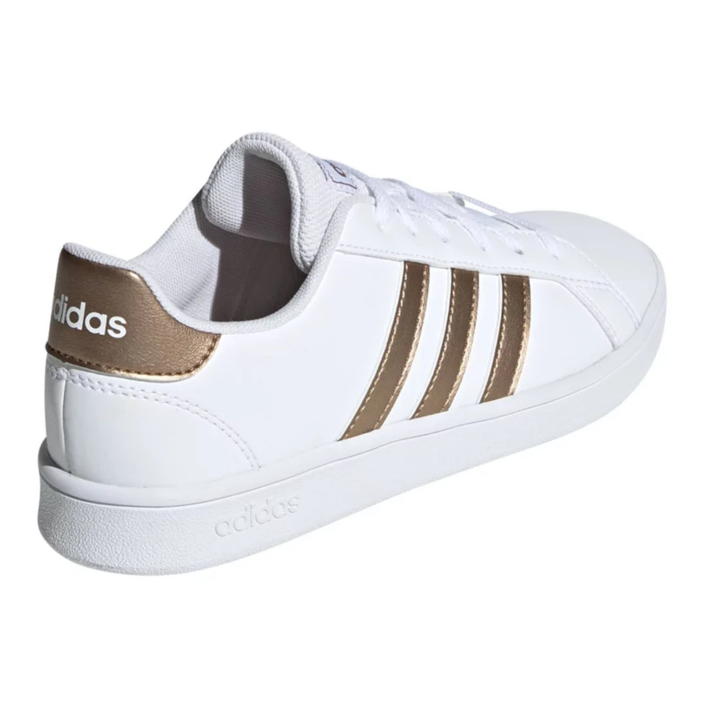 adidas Kids' Grade School Grand Court Shoes, Boys'/Girls', Lace, Lightweight