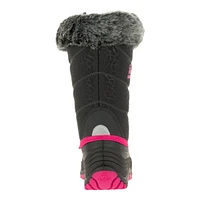 Kamik Kids' Pre-School/Grade School Snowgypsy 3  Winter Boots, Girls', Waterproof, Fleece