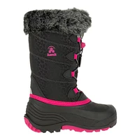 Kamik Kids' Pre-School/Grade School Snowgypsy 3  Winter Boots, Girls', Waterproof, Fleece