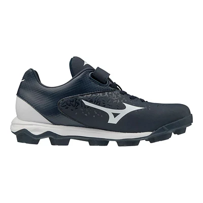 Mizuno Kids' Junior Select Nine Rubber Molded Baseball Shoes/Cleats