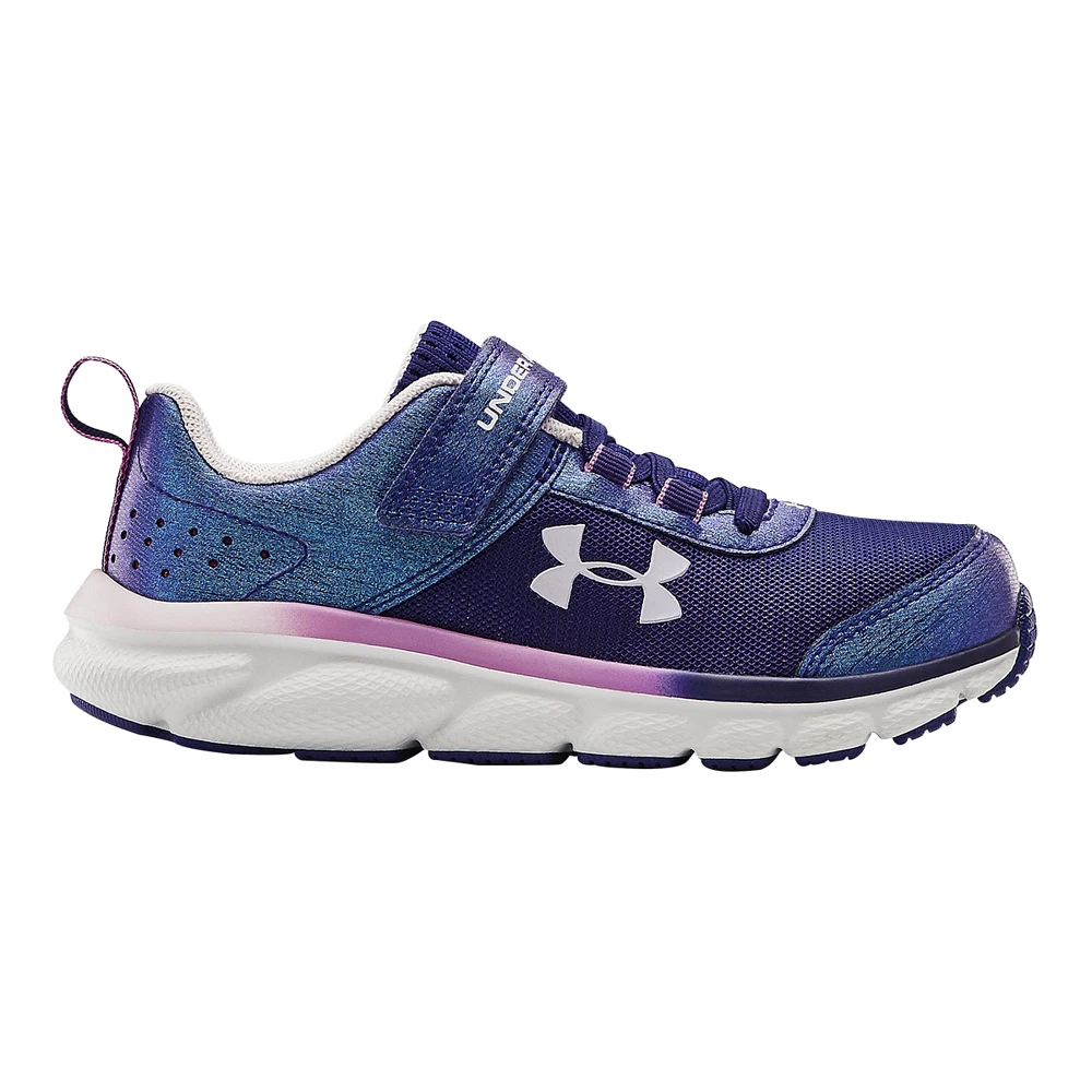 Under Armour Kids' Pre-School Assert 8 AC Sneakers, Girls', Trail, Running