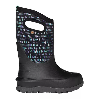 Bogs Kids' Neo Classic Twinkle Winter Boots, Girls', Waterproof, Non Slip, Lightweight