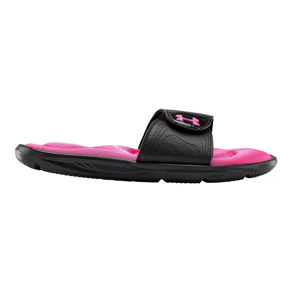 Under Armour Kids' Grade School Ignite IX Slides/Sandals, Girls'