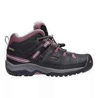 Keen Kids' Grade School Targhee Hiking Shoes, Girls', Mid top, Waterproof