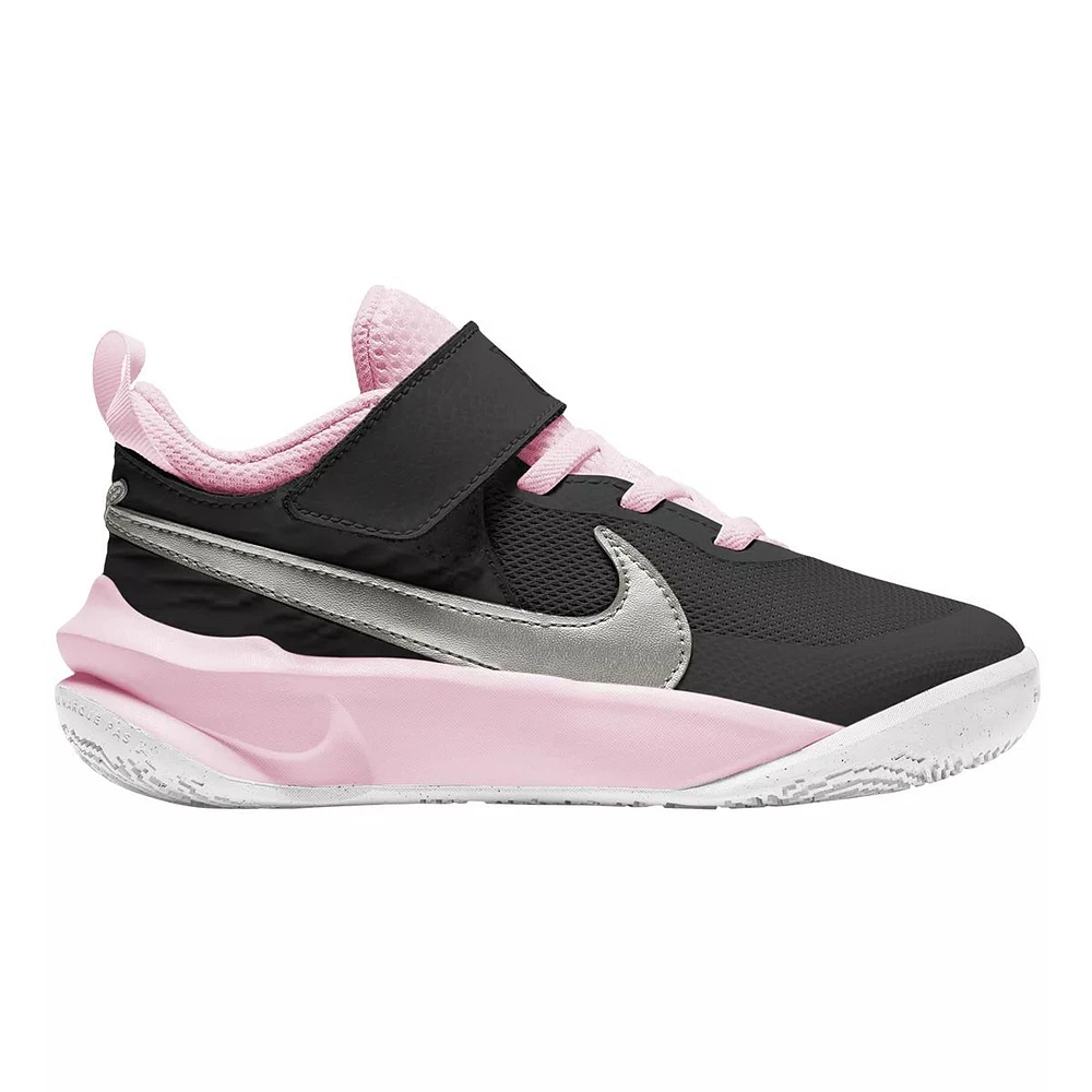 Nike Kids' Pre-School Hustle D 10 Sneakers, Girls', Slip On, Mesh