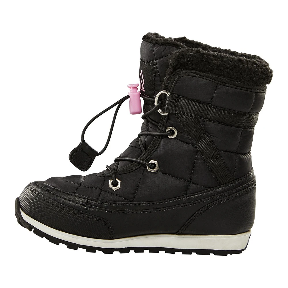 Ripzone Kids' Pre-School/Grade School Crystal Winter Boots, Girls', Non Slip, Fleece