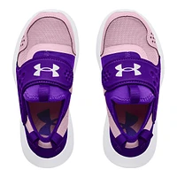 Under Armour Kids' Pre-School Runplay Sneakers, Girls', Slip On, Running