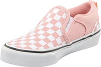 Vans Kids' Pre-School/Grade School Asher Checkerboard Powder Skate Shoes, Sneakers, Girls'