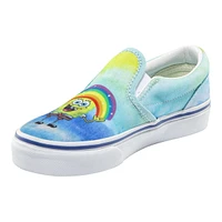 Vans x SpongeBob Kids' Pre-School  Classic Skate Shoes, Sneakers, Girls', Low Top