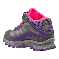 Merrell Kids' Pre-School/Grade School Moab Speed AC Hiking Shoes, Girls', Mid top, Waterproof