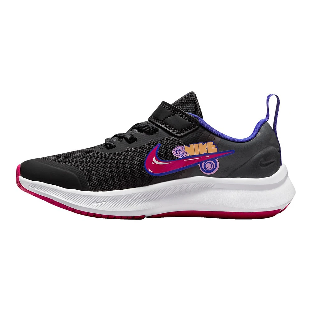 Nike Kids' Pre-School Star Runner 3 SE Sneakers, Girls', Slip On, Running