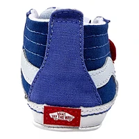 Vans Kids' Baby SK8-Hi Crib Shoes, High Top, Slip On, Velcro