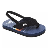 Quiksilver Kids' Toddler Molokai Layback Flip Flops/Sandals, Boys'/Girls', Velcro