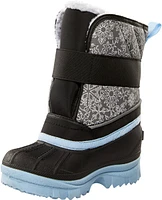 Ripzone Kids' Toddler Ember Winter Boots, Girls', Waterproof, Snow, Insulated, Velcro