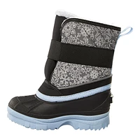 Ripzone Kids' Toddler Ember Winter Boots, Girls', Waterproof, Snow, Insulated, Velcro