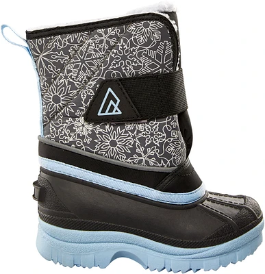 Ripzone Kids' Toddler Ember Winter Boots, Girls', Waterproof, Snow, Insulated, Velcro