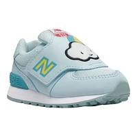 New Balance Kids' Toddler 574 Day/Night Shoes, Running, Velcro, Suede, Lightweight