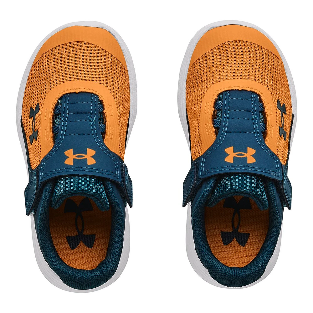 Under Armour Kids' Toddler Outhustle Shoes, Running, Velcro, Mesh, Breathable, Durable