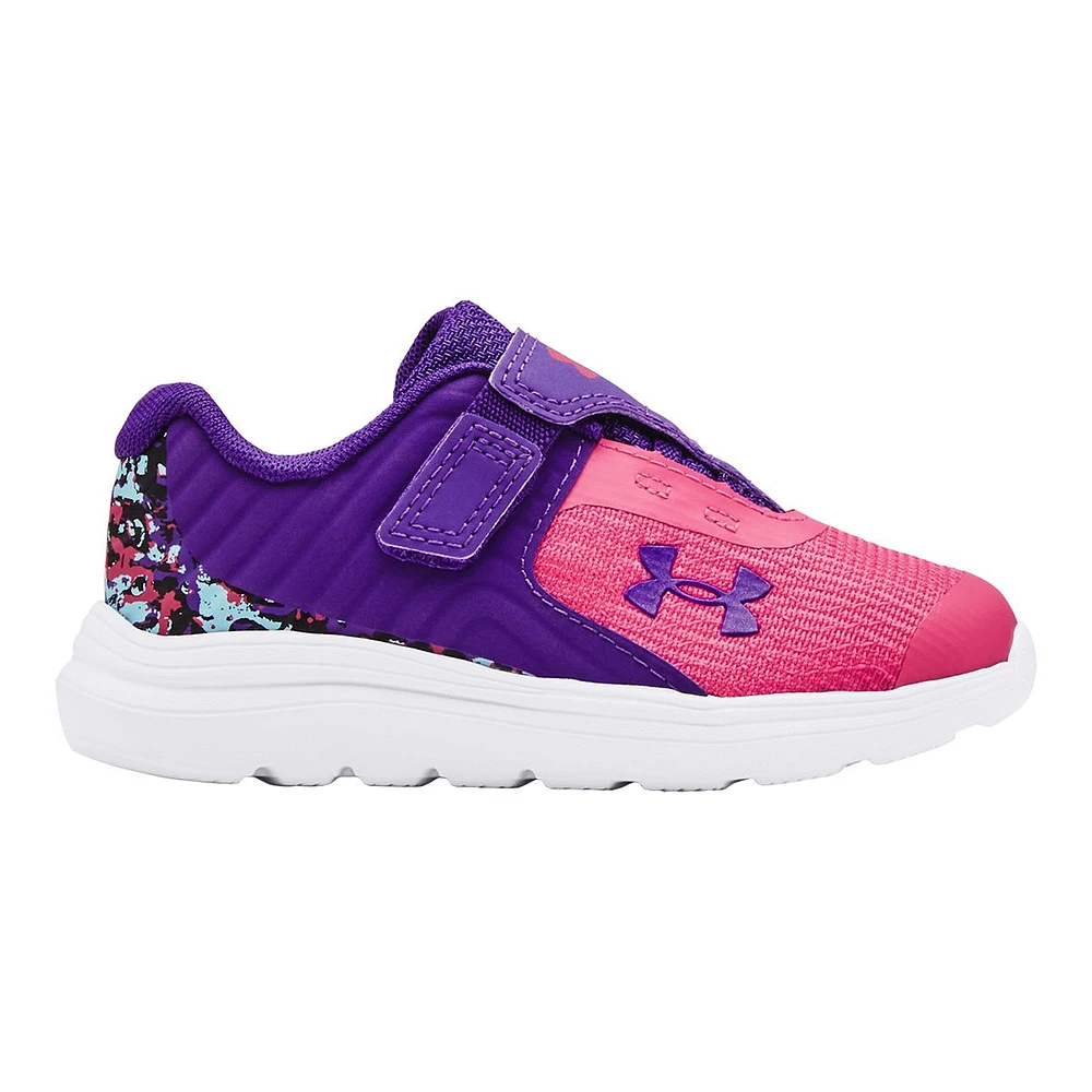 Under Armour Kids' Toddler Outhustle AC Shoes, Running, Velcro, Mesh