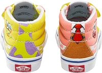 Vans x SpongeBob Kids' Toddler Best Friends SK8-Mid Skate Shoes, Sneakers, Girls', Velcro