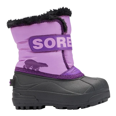 Sorel Kids' Toddler Snow Commander Waterproof Winter Boots