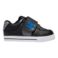 DC Kids' Toddler Pure V II Skate Shoes, Sneakers, Boys', Velcro