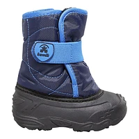 Kamik Kids' Toddler Snowybug Winter Boots, Boys'/Girls', Waterproof, Snow, Velcro