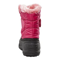 Kamik Kids' Toddler Snowybug Winter Boots, Girls', Waterproof, Snow, Velcro