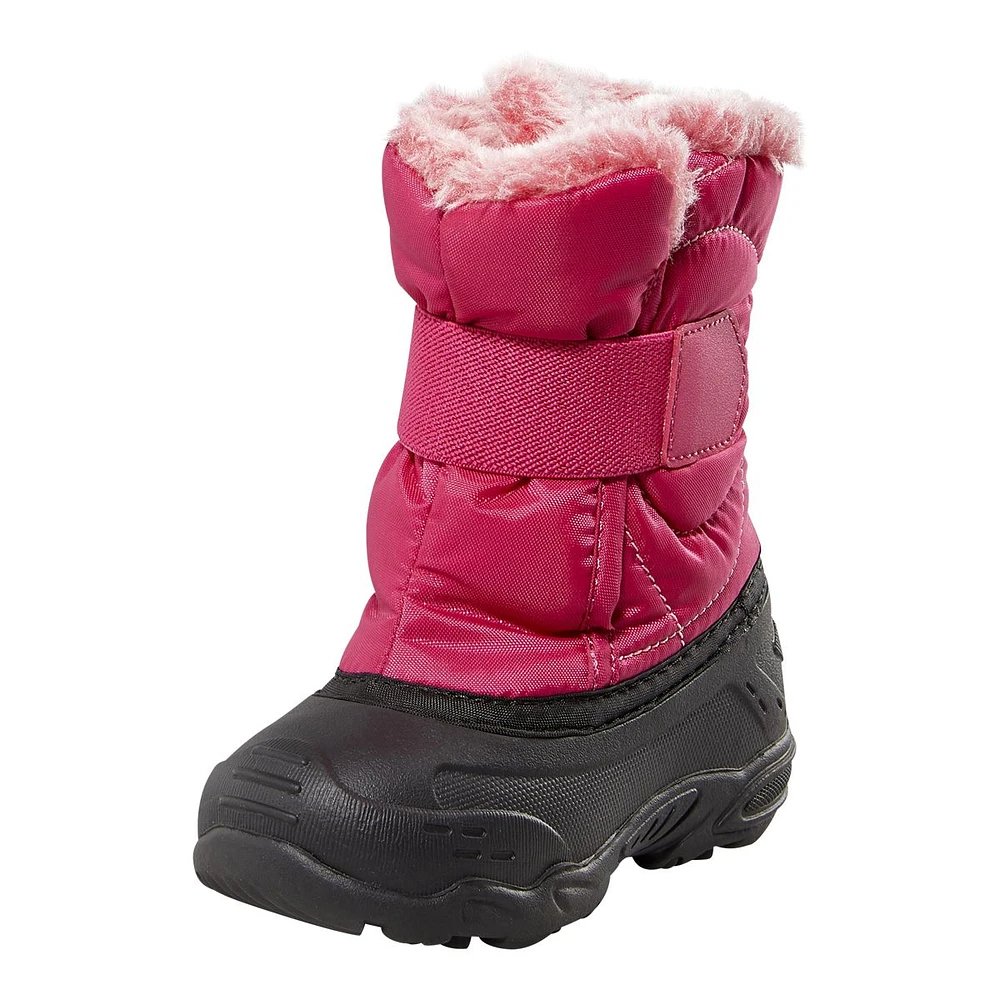 Kamik Kids' Toddler Snowybug Winter Boots, Girls', Waterproof, Snow, Velcro